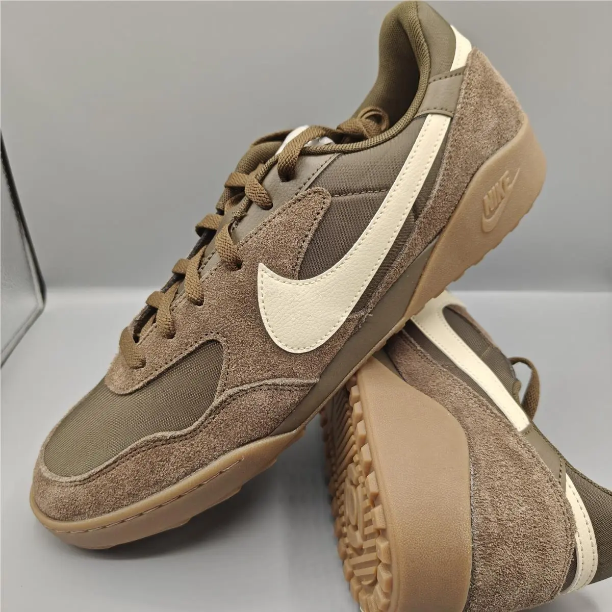 Nike Terra Manta Men`s Sneakers Size 13 Suede Dark Hazel Brown IB7254 201