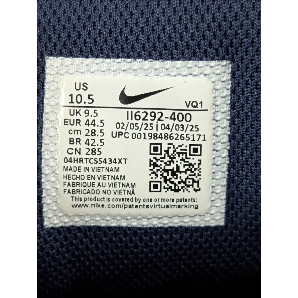 Nike shoes - Nike V5 RNR - RNR - II6292-400 - Blue (UPC: 198486265171) 4