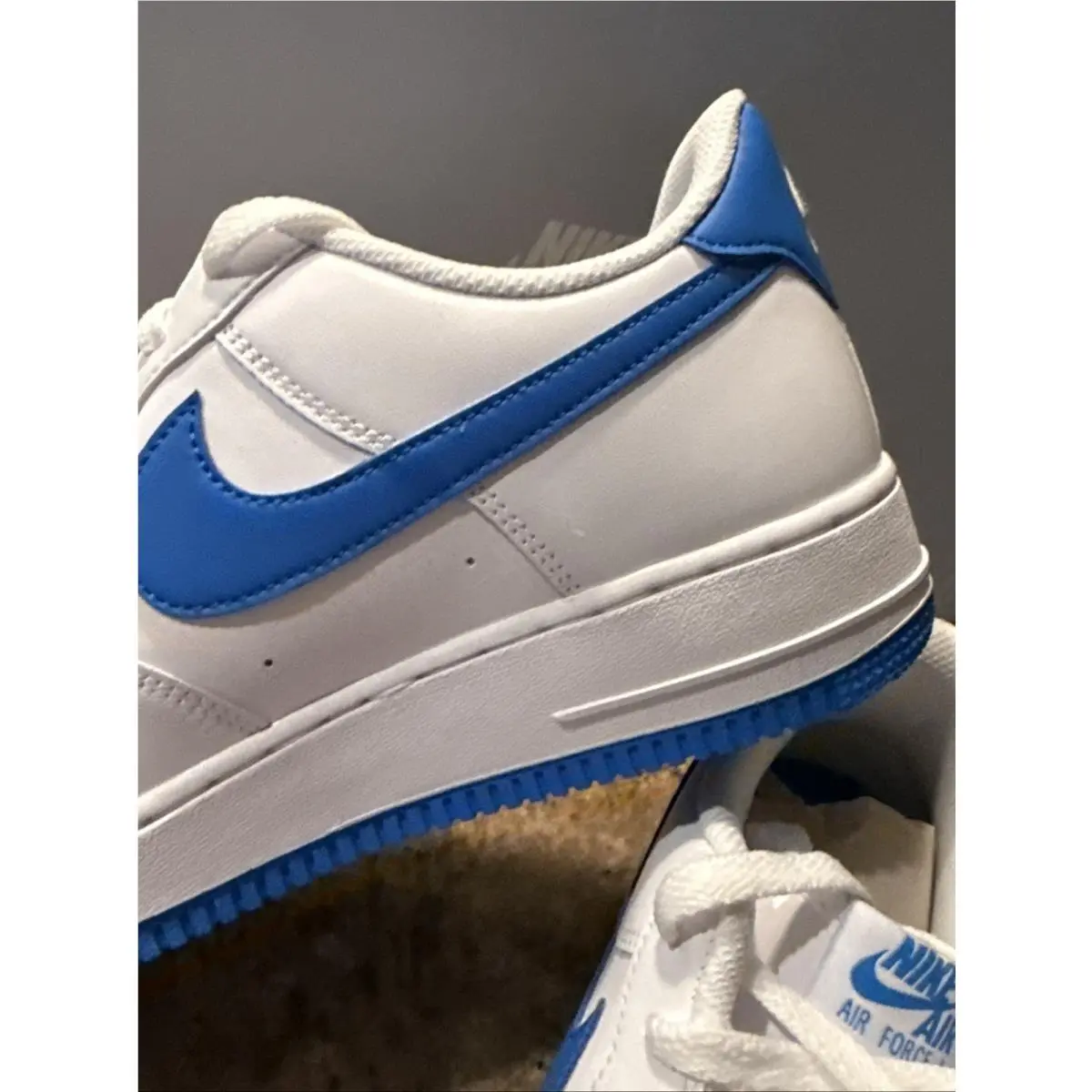 Nike shoes - Nike Air Force 1 - Air Force - FJ4146-103 - White, Manufacturer: White/White/Photo Blue 0
