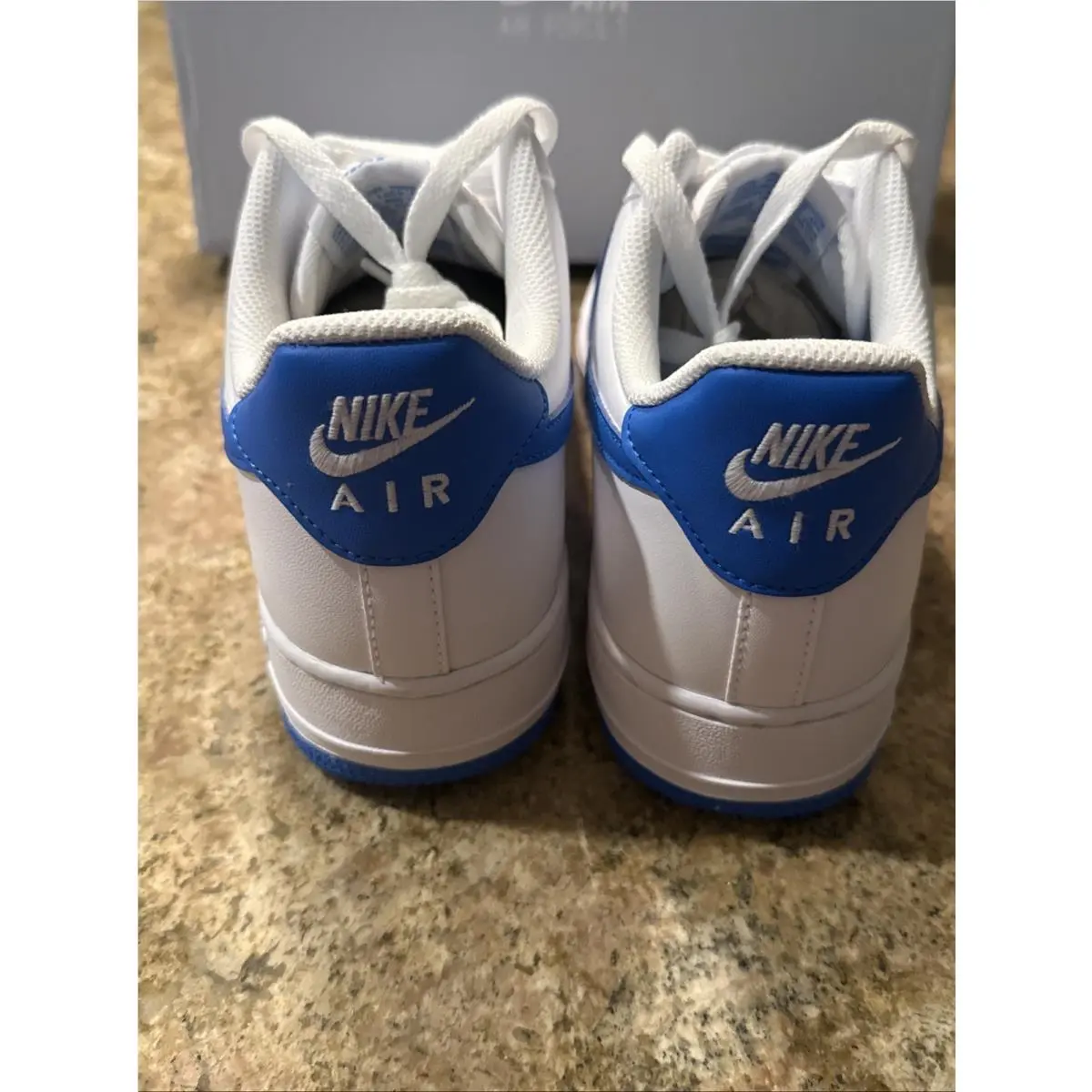 Nike shoes - Nike Air Force 1 - Air Force - FJ4146-103 - White, Manufacturer: White/White/Photo Blue 2