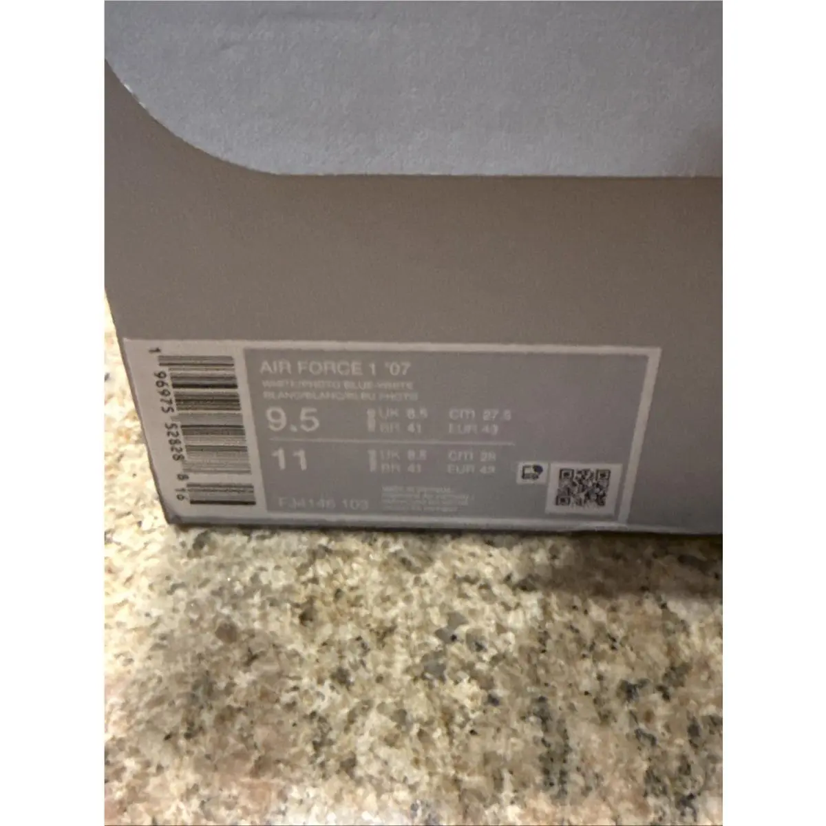 Nike shoes - Nike Air Force 1 - Air Force - FJ4146-103 - White, Manufacturer: White/White/Photo Blue 6