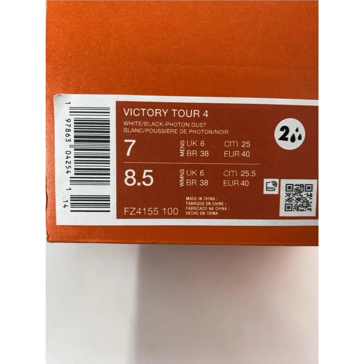 Nike shoes - Nike Victory - Victory - FZ4155 100 - White/Black-Photon Dust (UPC: 197863042541) 8