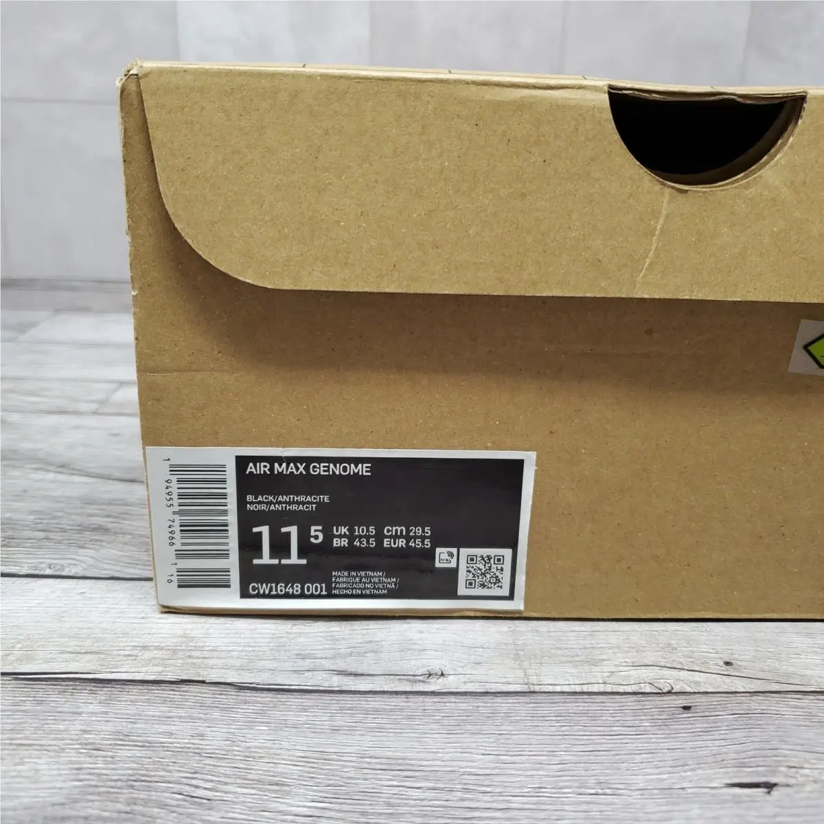 Nike shoes - Nike Air Max Genome - Air Max Genome - CW1648-001 - Black 8