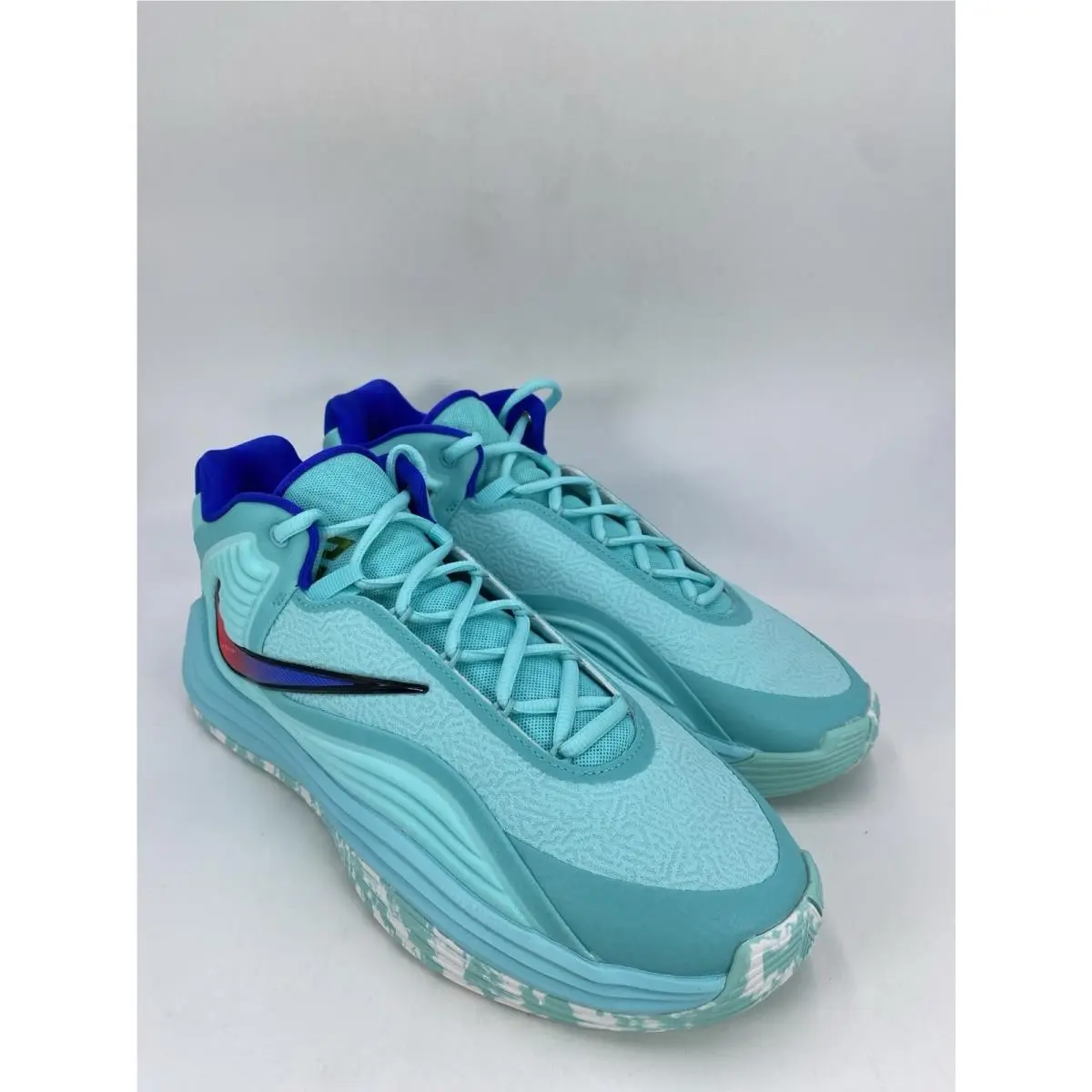 Nike shoes - Nike 7 - HF3450-402 - Light Aqua/Bright Crimson (UPC: 198729817518) 3