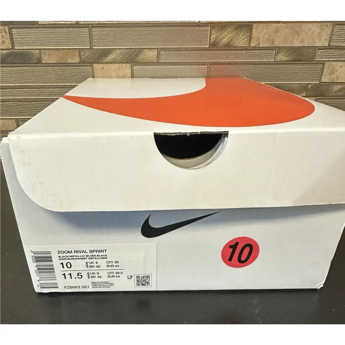Nike shoes - Nike Zoom Rival - Zoom Rival - FZ9663-001 - Black, Manufacturer: Black/Metallic Silver/Black 13