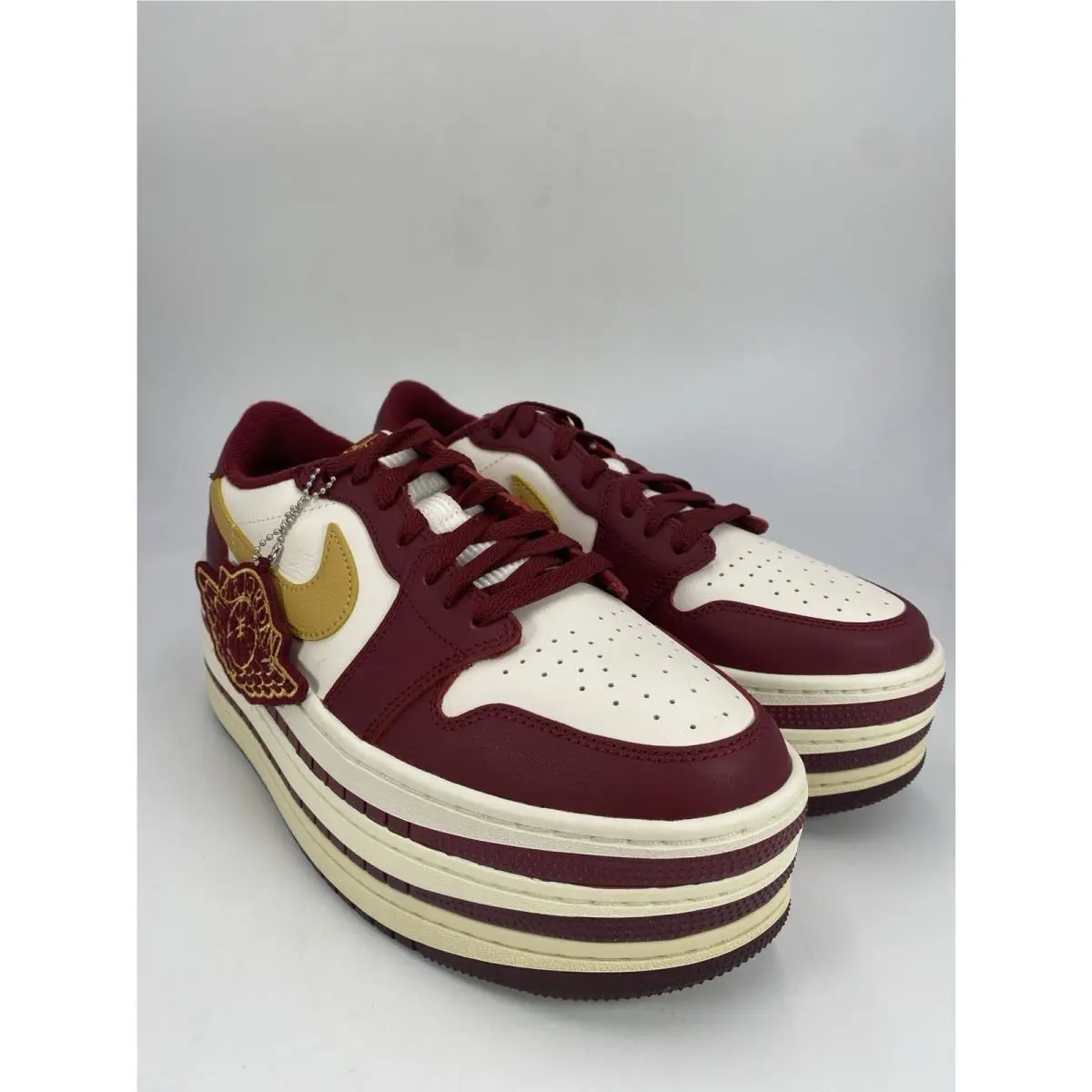 Nike shoes - Nike Air Jordan 1 - Air - HV8288 600 - Team Red/Sanded Gold (UPC: 198726636181) 3