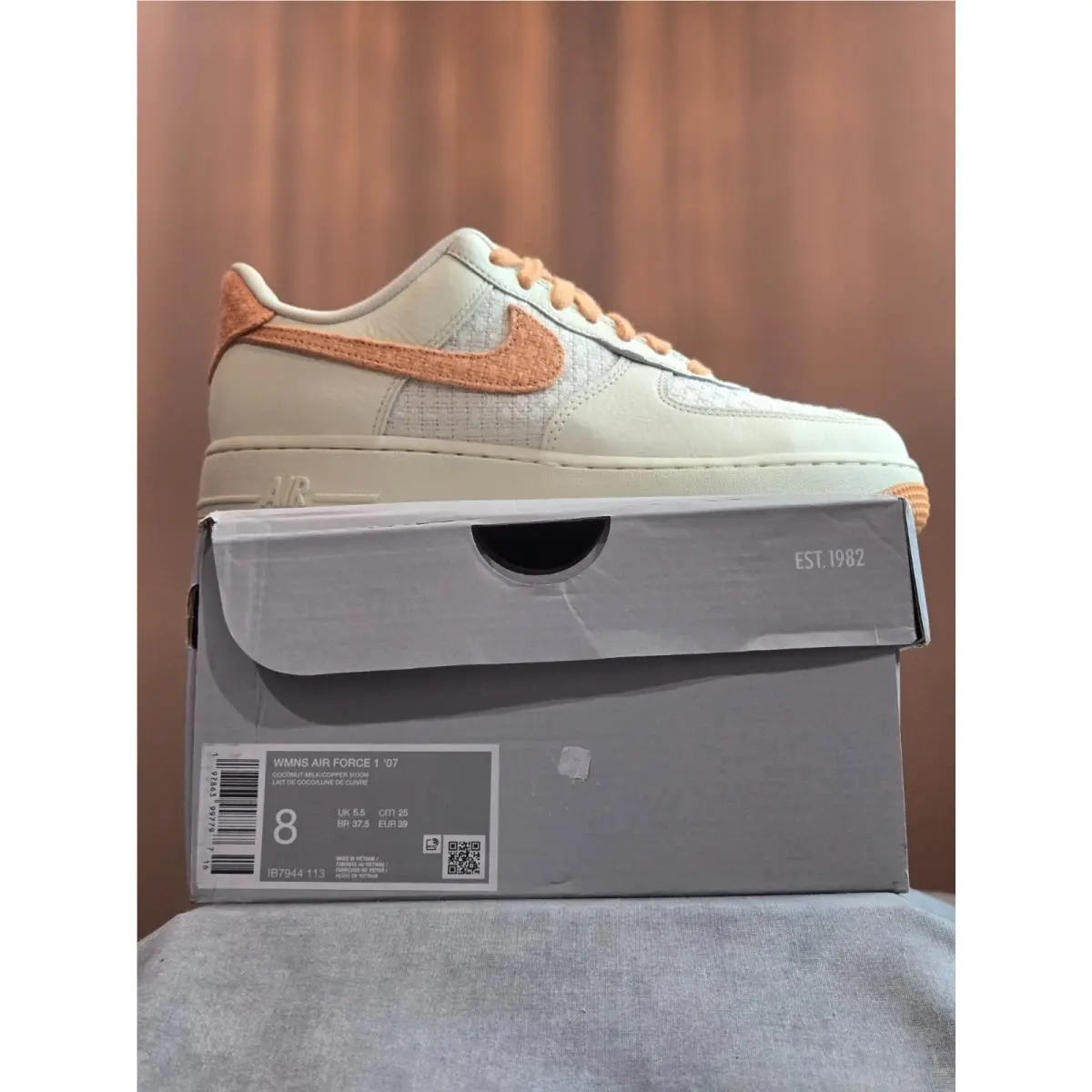 Nike shoes - Nike Air Force 1 - Air Force - IB7944-113 - Orange 3