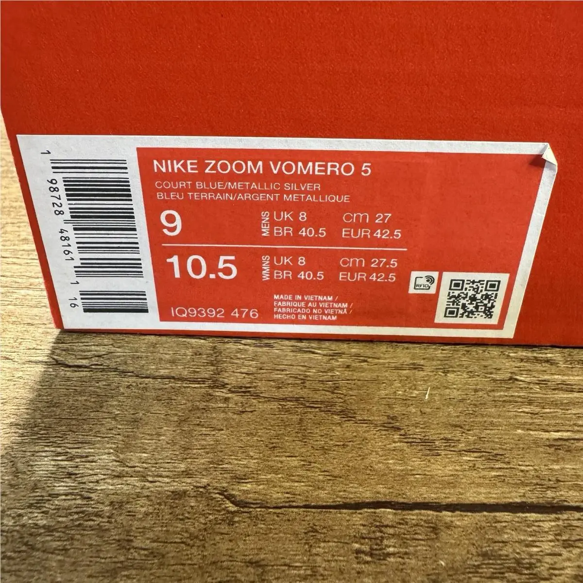 Nike shoes - Nike Zoom Vomero 5 - Zoom Vomero - IQ9392-476 - White 0