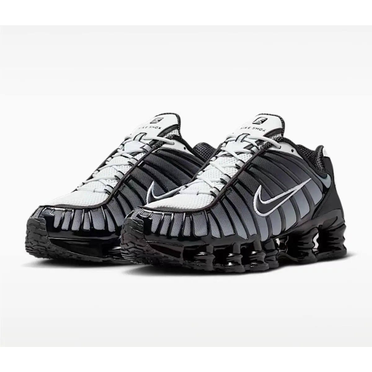 AV3595-017 Nike Shox TL Black/white Pure Platinum Men’s Sz 12