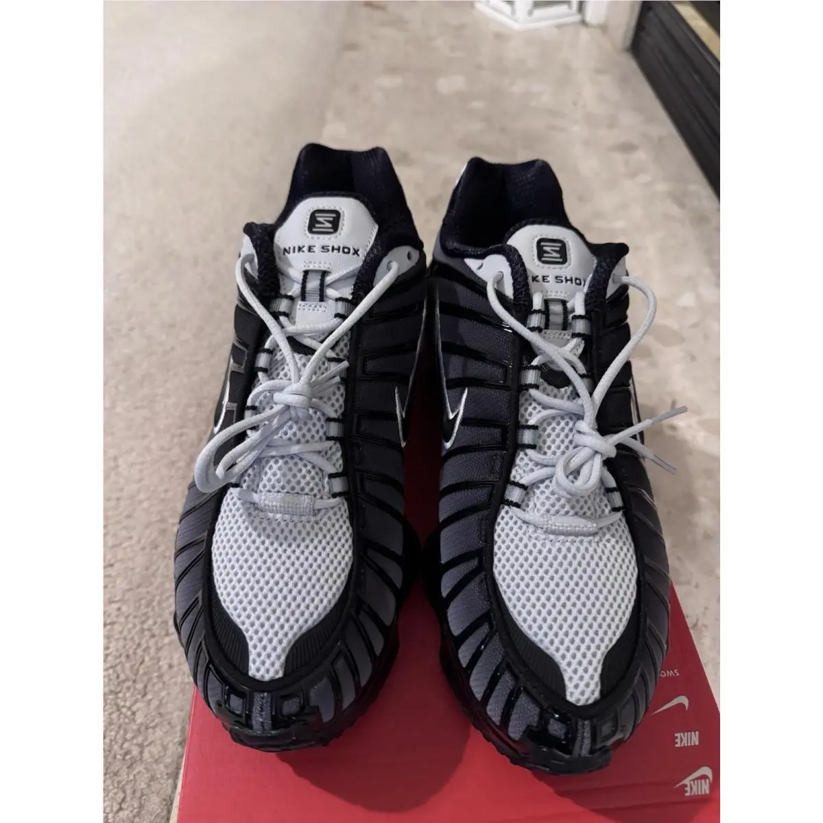 Nike shoes - Nike Shox - Shox - AV3595-017 - White 5