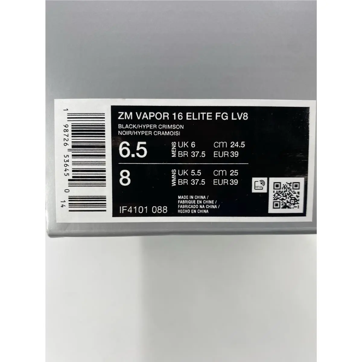Nike shoes - Nike Vapor 16 - Vapor - IF4101 088 - Black/Hyper Crimson (UPC: 198726536450) 9