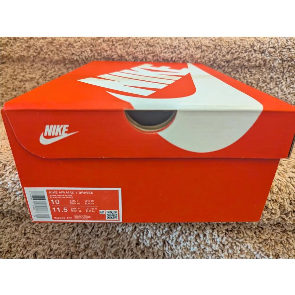 Nike shoes - Nike Air Max 1 - Air Max - IQ2932 100 - White 4