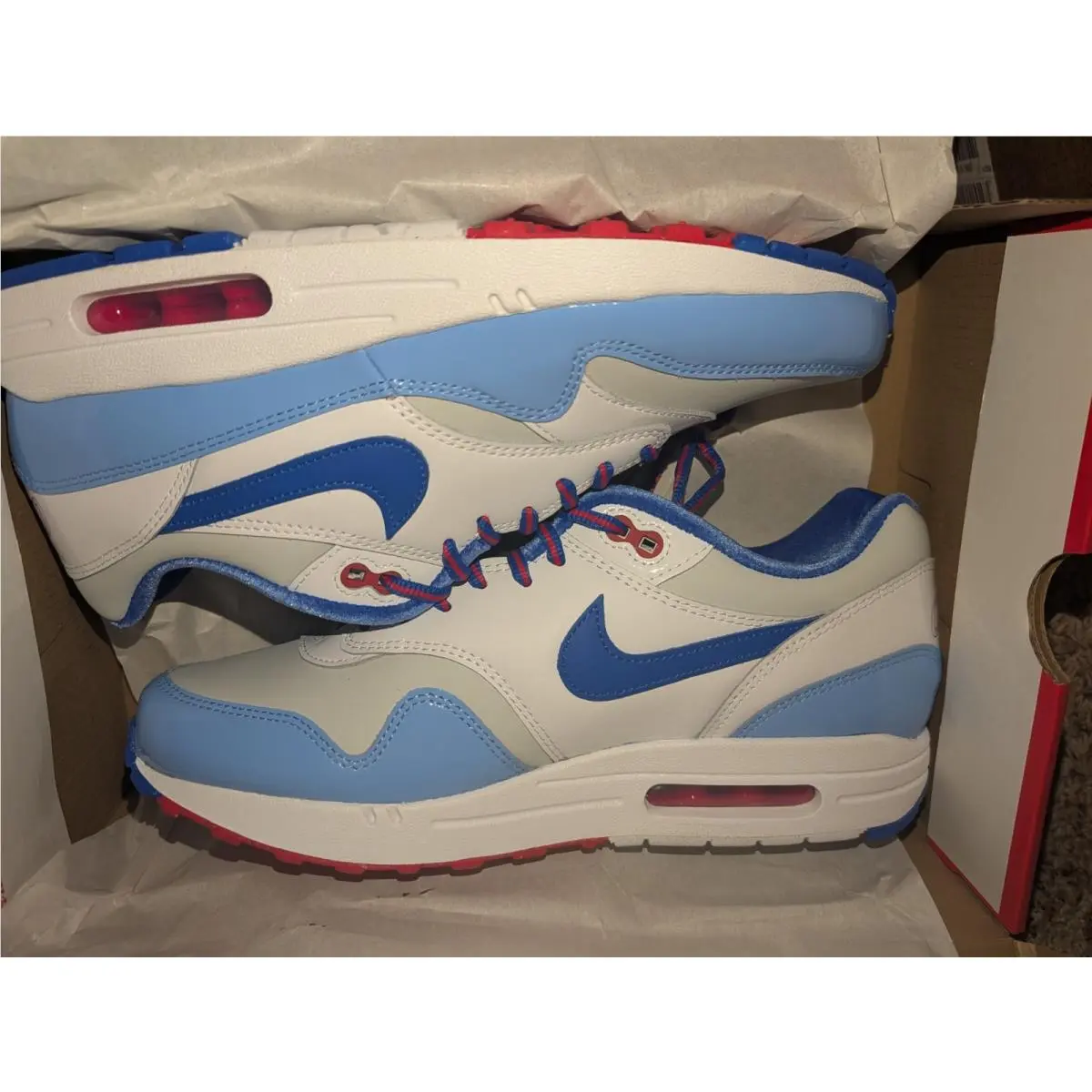 Nike shoes - Nike Air Max 1 - Air Max - IQ2932 100 - White 5