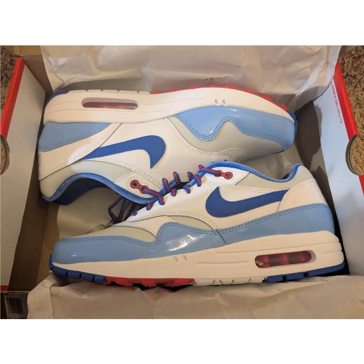 Nike shoes - Nike Air Max 1 - Air Max - IQ2932 100 - White 6