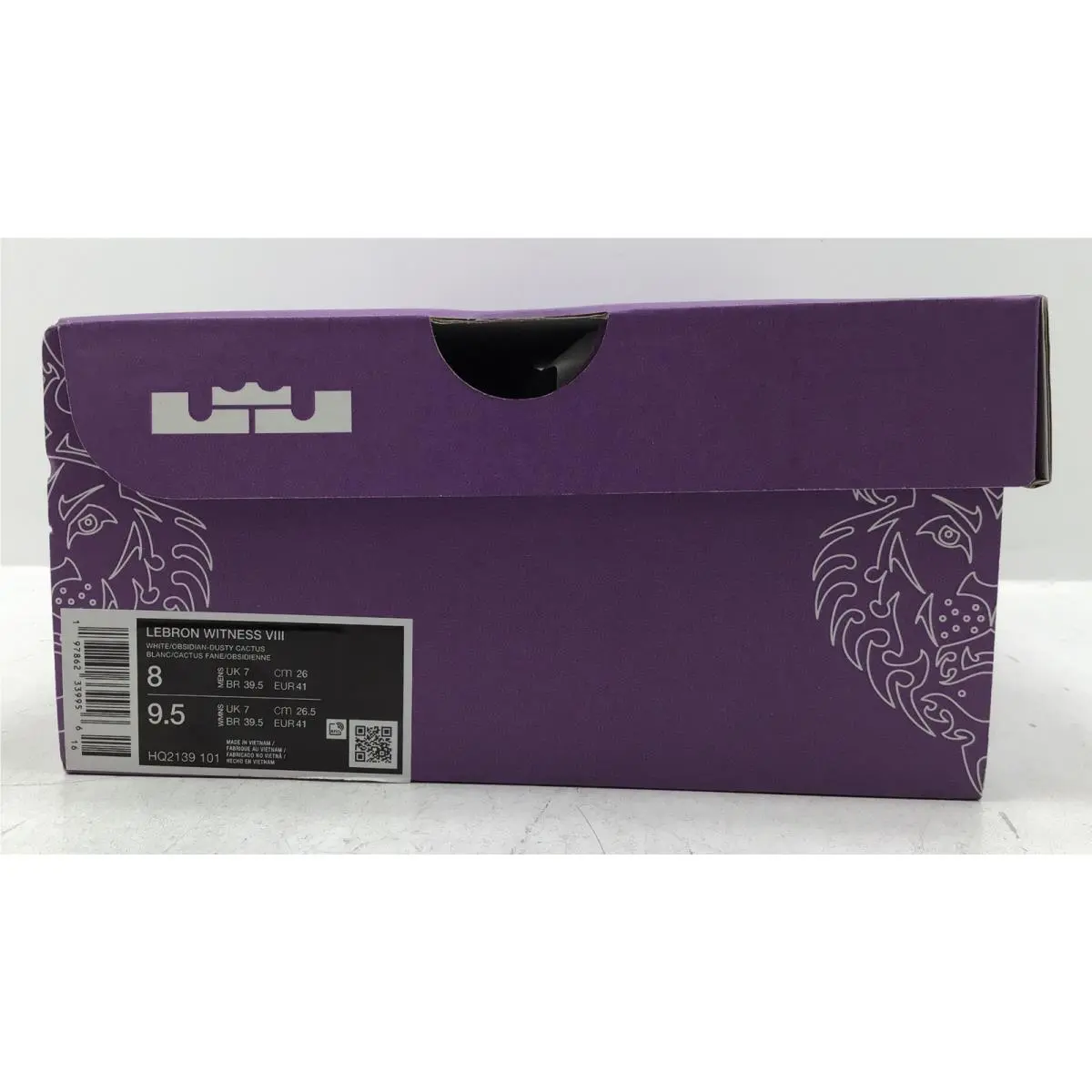 Nike shoes - Nike LeBron Witness 8 - LeBron Witness - HQ2139-101 - White (UPC: 197862339956) 8