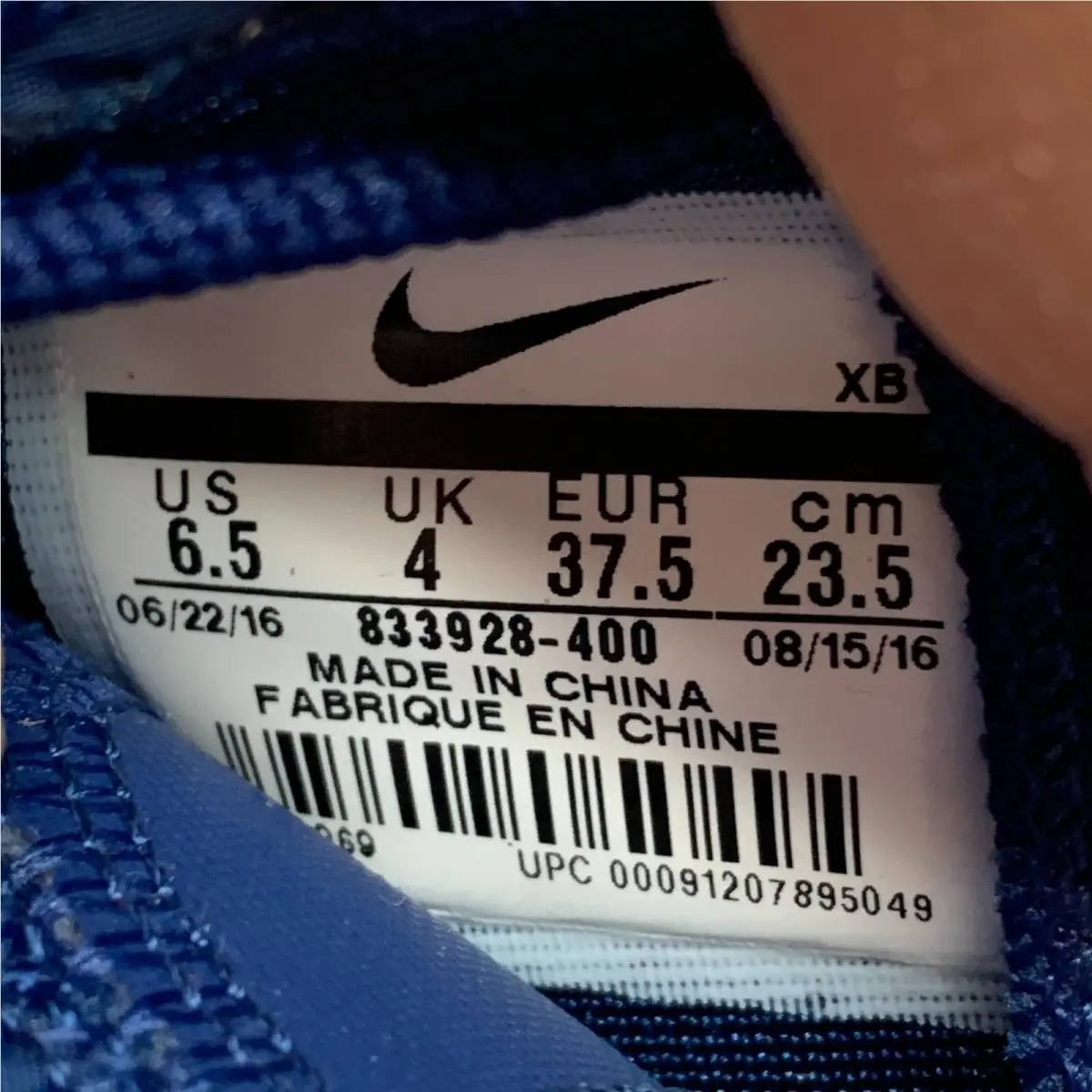 Nike shoes - Nike Roshe One Premium - Roshe One Premium - 833928 400 - Blue (UPC: 091207895049) 6