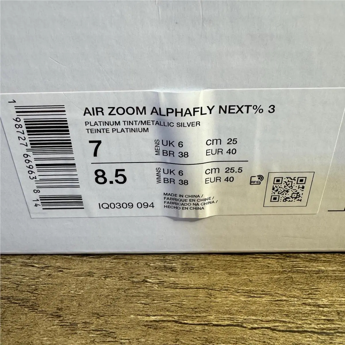 Nike shoes - Nike Air Zoom Alphafly NEXT% 3 - IQ0309-094 - Multicolor 0