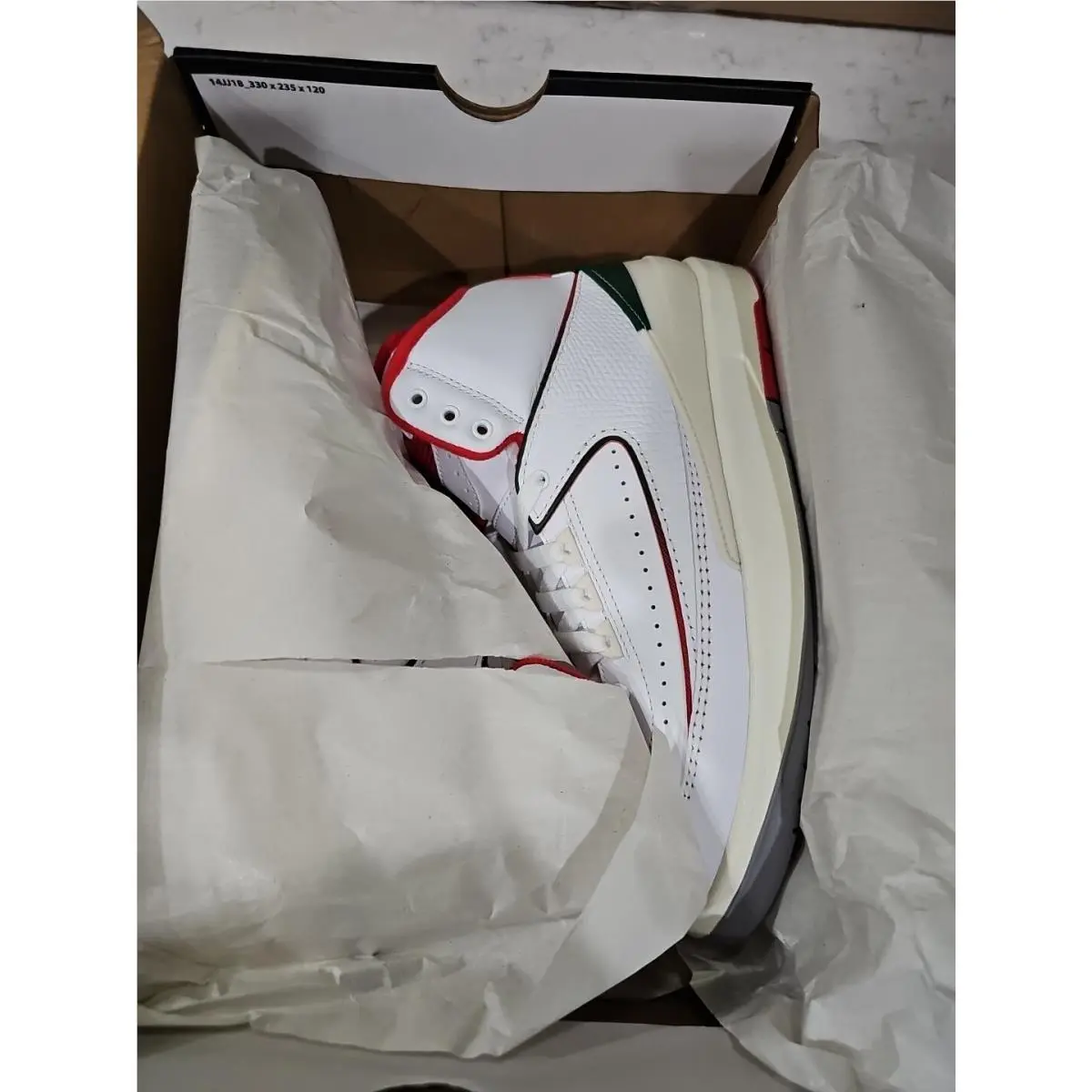 Nike shoes - DQ8562 - DQ8562 - White/Fire Red-Fir-Sail (UPC: 196969165260) 2
