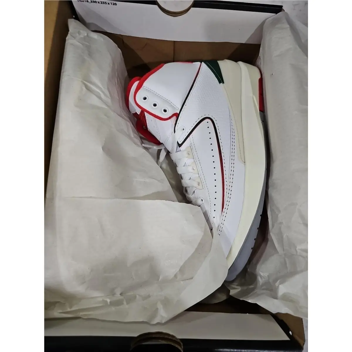 Nike shoes - DQ8562 - DQ8562 - White/Fire Red-Fir-Sail (UPC: 196969165260) 5