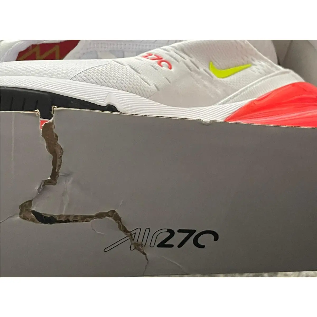 Nike shoes - Nike Air Max 270 - Air Max - AH6789-114 - White, Manufacturer: White (UPC: 0196604328661) 5