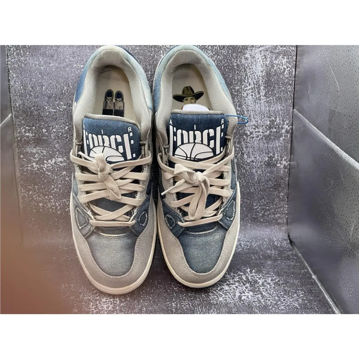 Nike shoes - Nike Air Force 3 - Air Force - HQ0262-001 - Blue 1