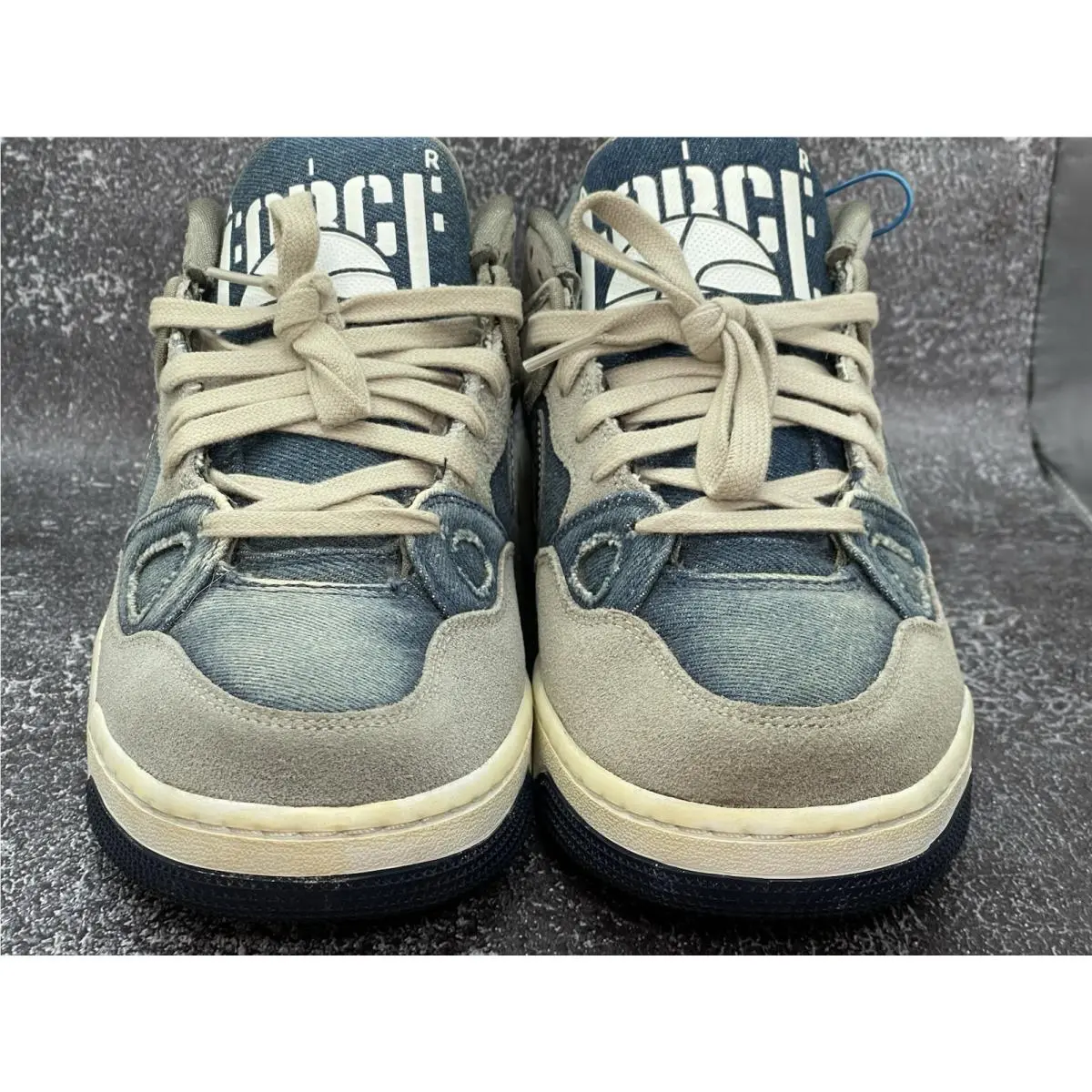 Nike shoes - Nike Air Force 3 - Air Force - HQ0262-001 - Blue 2