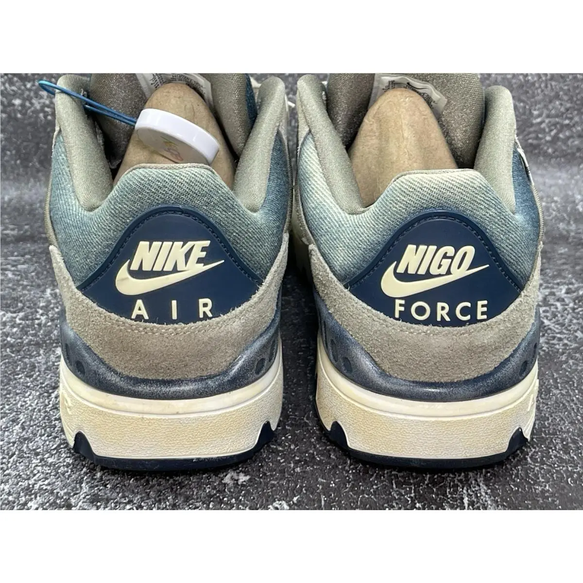 Nike shoes - Nike Air Force 3 - Air Force - HQ0262-001 - Blue 3