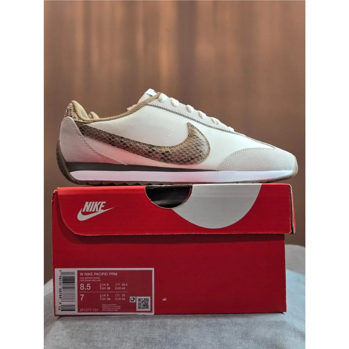 Nike shoes - Nike Pacific PRM - Pacific PRM - IR1377-101 - Beige 5