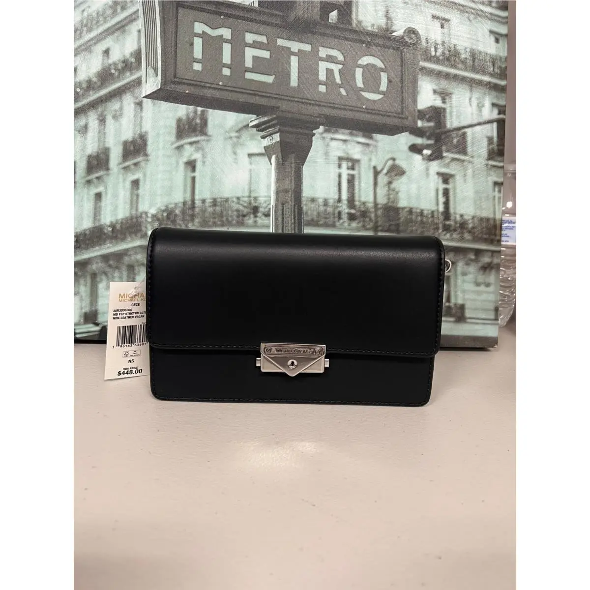 Michael Kors 35R3S0EC60 Cece Medium Clutch IN Black