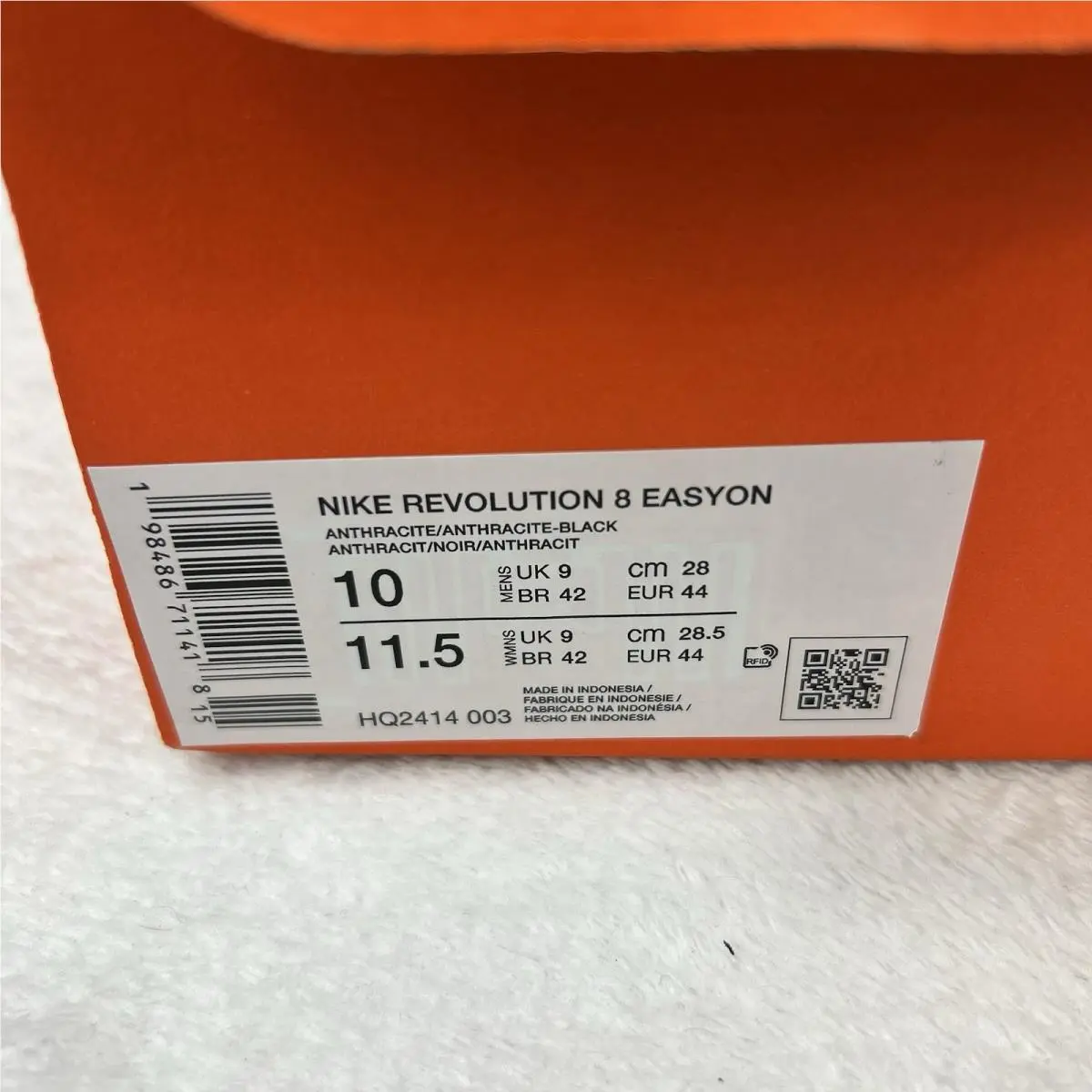 Nike shoes - Nike Revolution 8 - Revolution - HQ2414-003 - Black (UPC: 0198486711418) 13