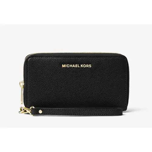 Michael Kors Jet Set Large Leather Smartphone Wristlet