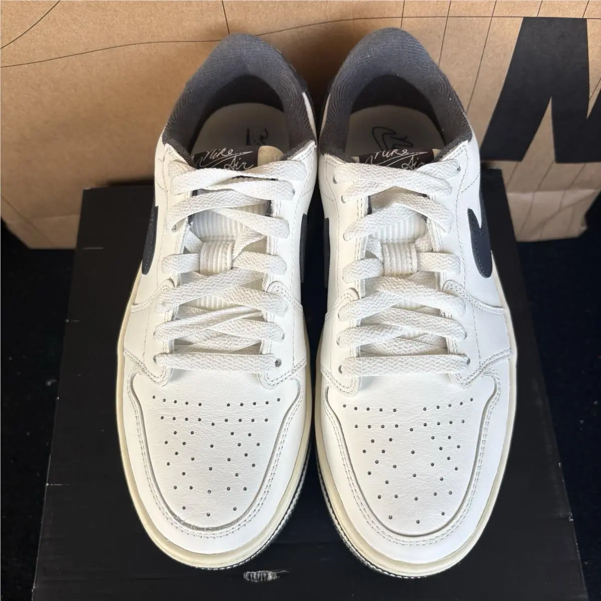 Nike shoes - Air Jordan 1 Triple Stack - HV8288-100 - Sail 2