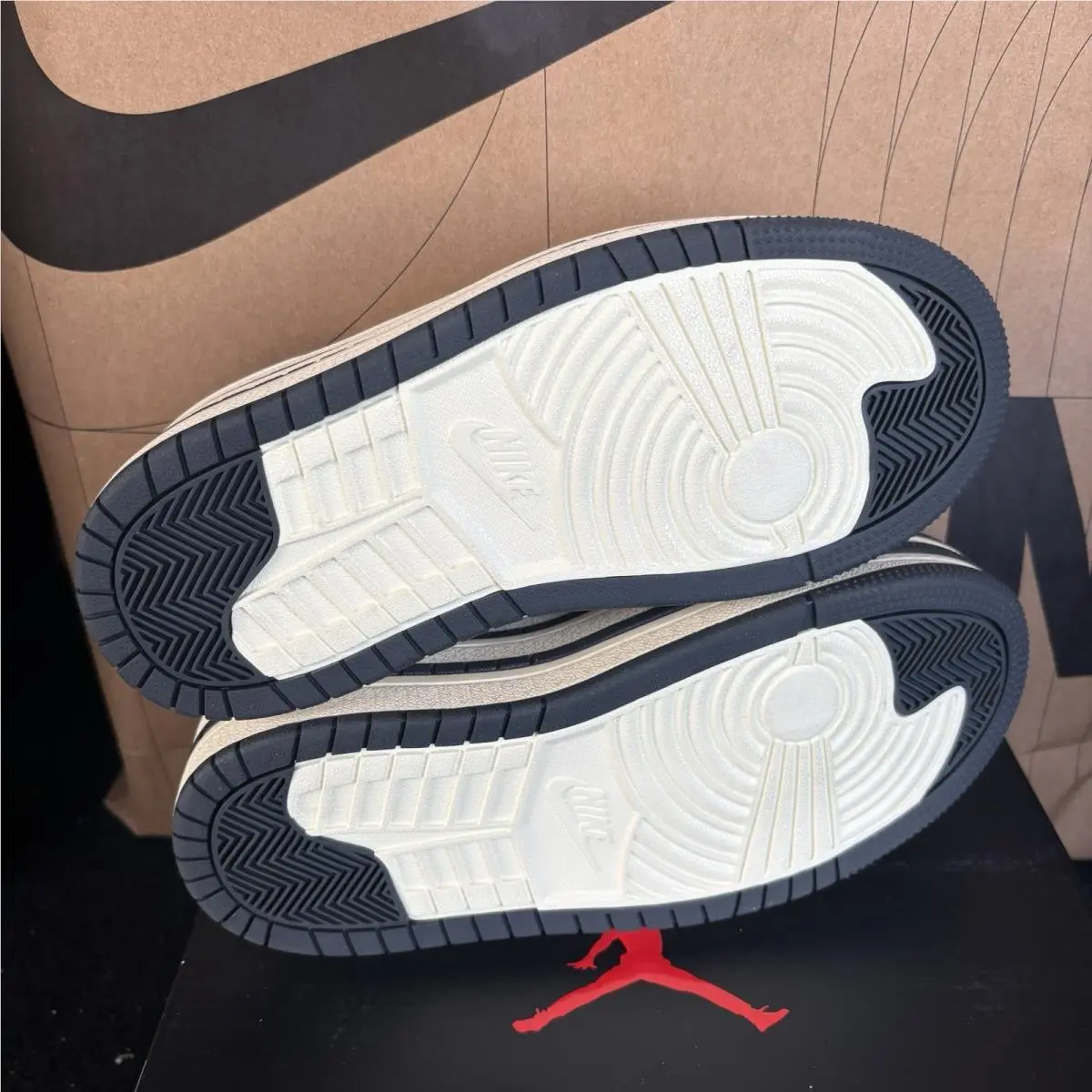 Nike shoes - Air Jordan 1 Triple Stack - HV8288-100 - Sail 4