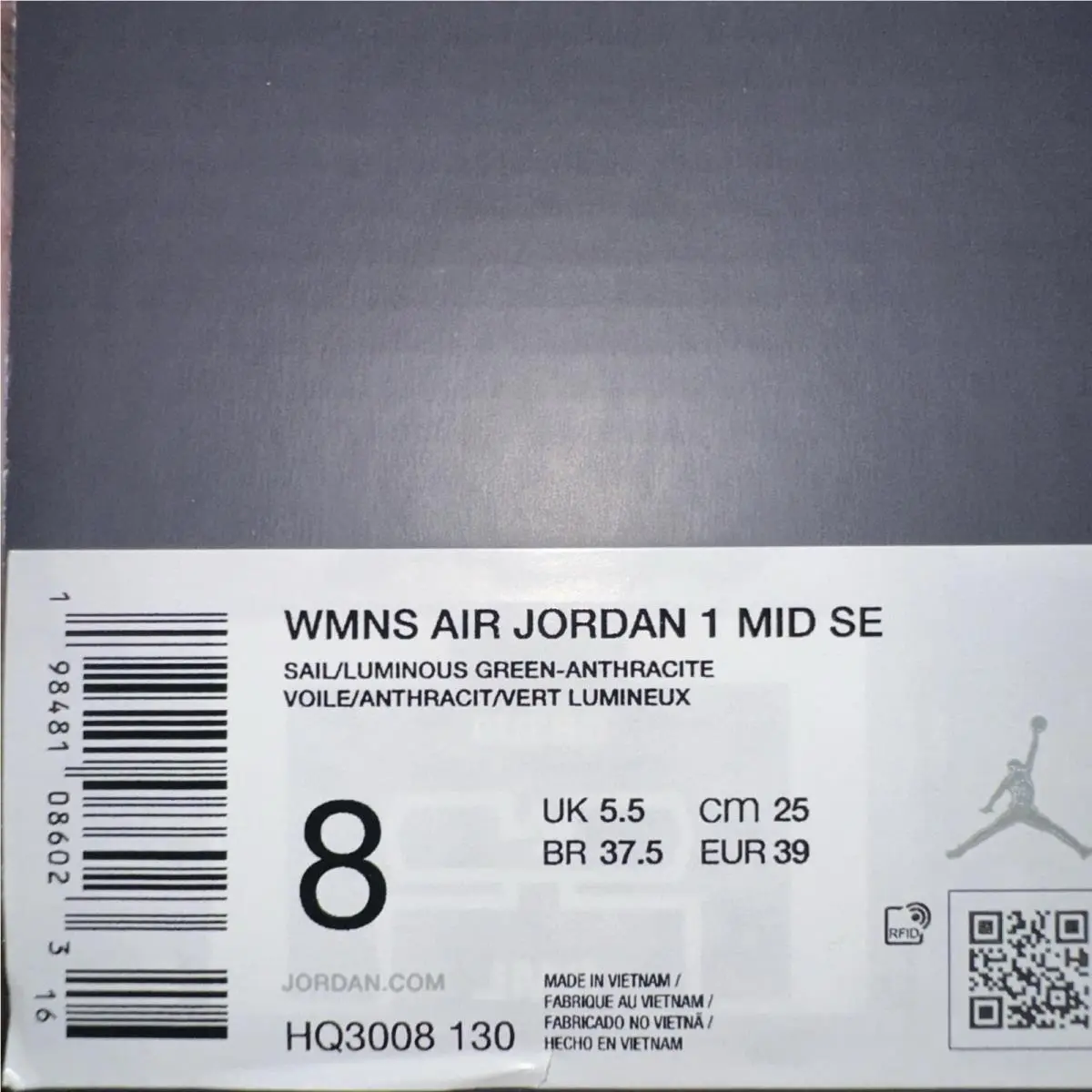 Nike shoes - Air Jordan 1 Mid SE - HQ3008 130 - White 4