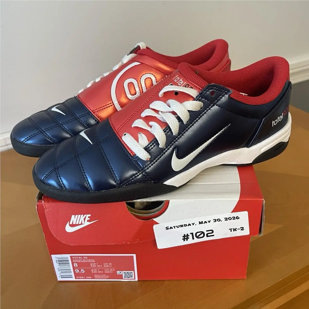 Nike shoes - Nike Total 90 - Total - II7631-400 - Blue (UPC: 198481333080) 5