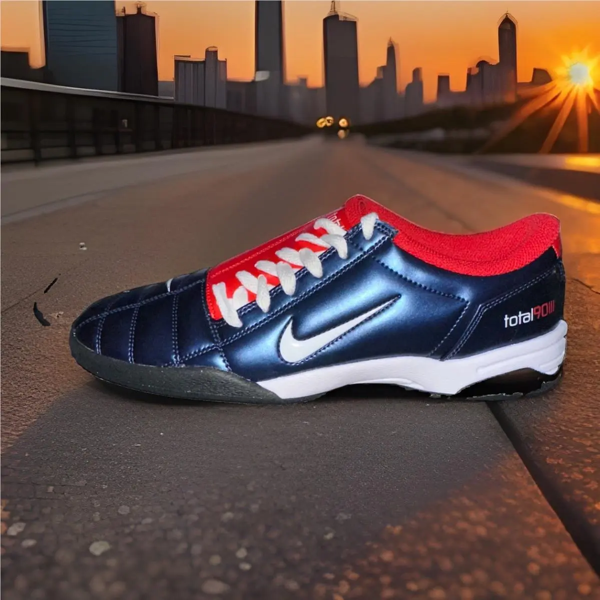 Men`s Size 11 Nike Total 90 Usa Indoor Soccer Cleats Shoes II7631-400