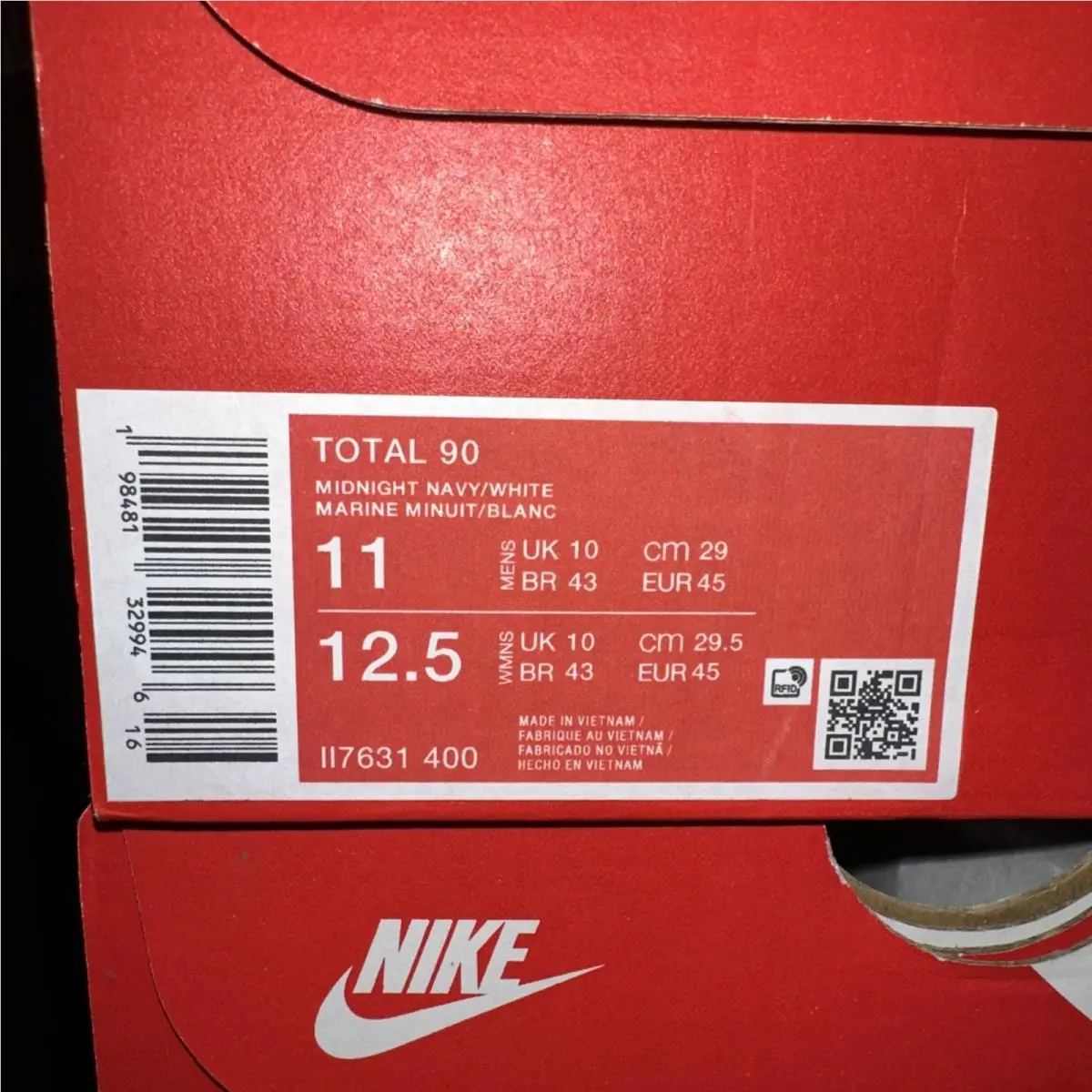 Nike shoes - Nike Total 90 - Total - II7631400 - Blue 5