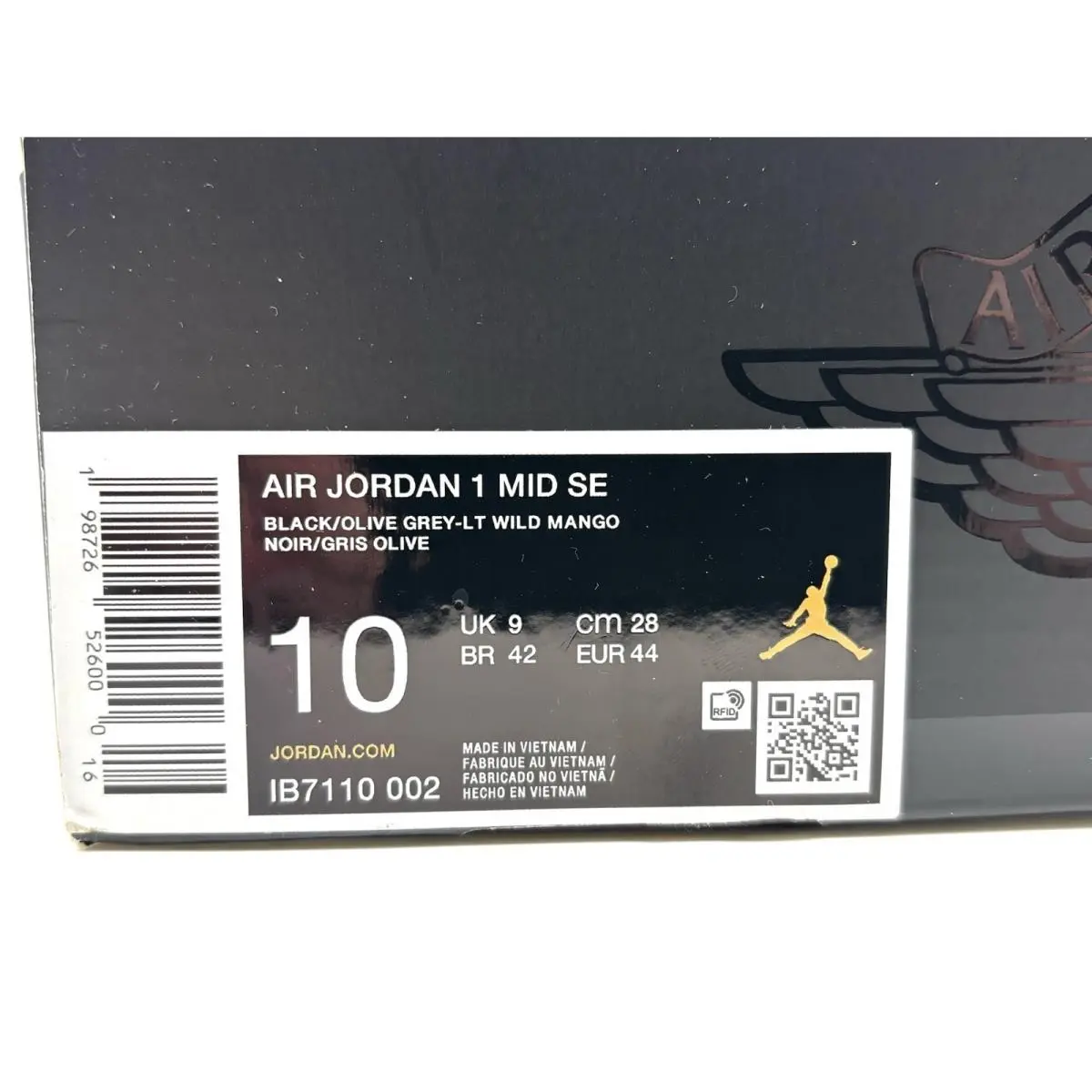 Nike shoes - Air Jordan 1 - Air - IB7110-002 - Multicolor 10