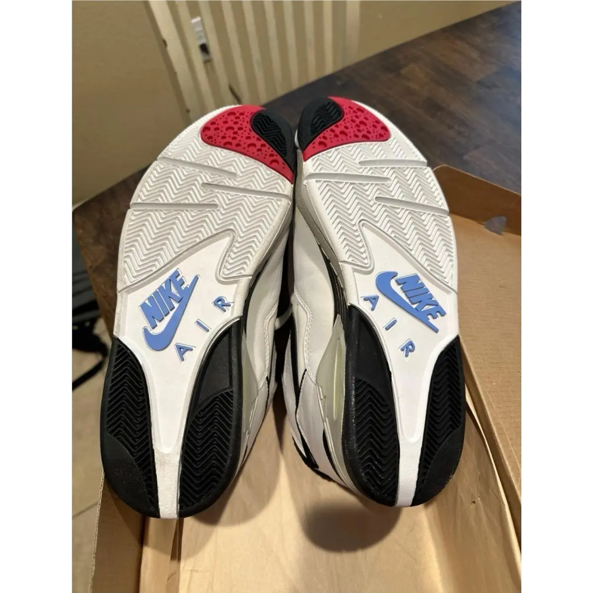 Nike shoes - Nike Air Bound - Air Bound - 307391-102 - White, Manufacturer: White/Black-Varsity Red-Navy Blue 0