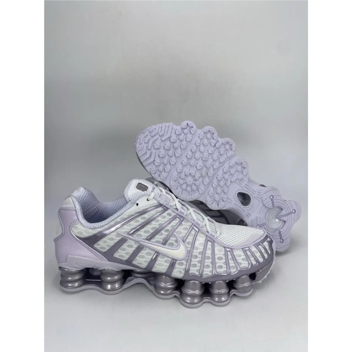Nike W Shox TL Summit White Sail Barely Grape AR3566 104 Women`s Size 9.5
