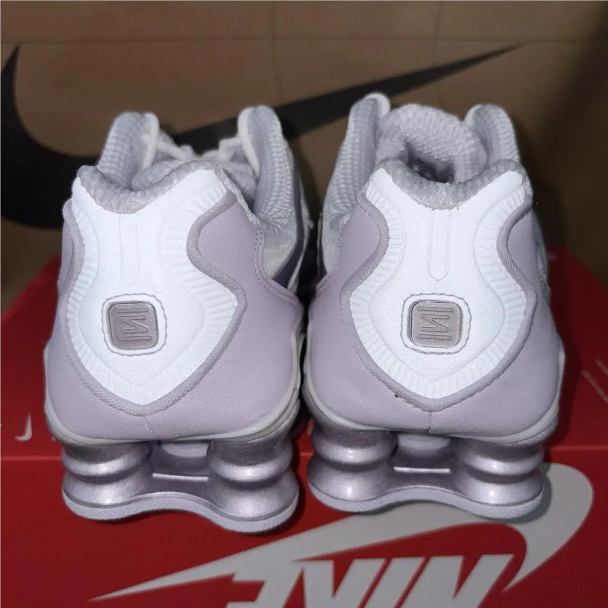 Nike shoes - Nike Shox TL - Shox - AR3566-104 - Summit White/Barely Grape/Sail 4