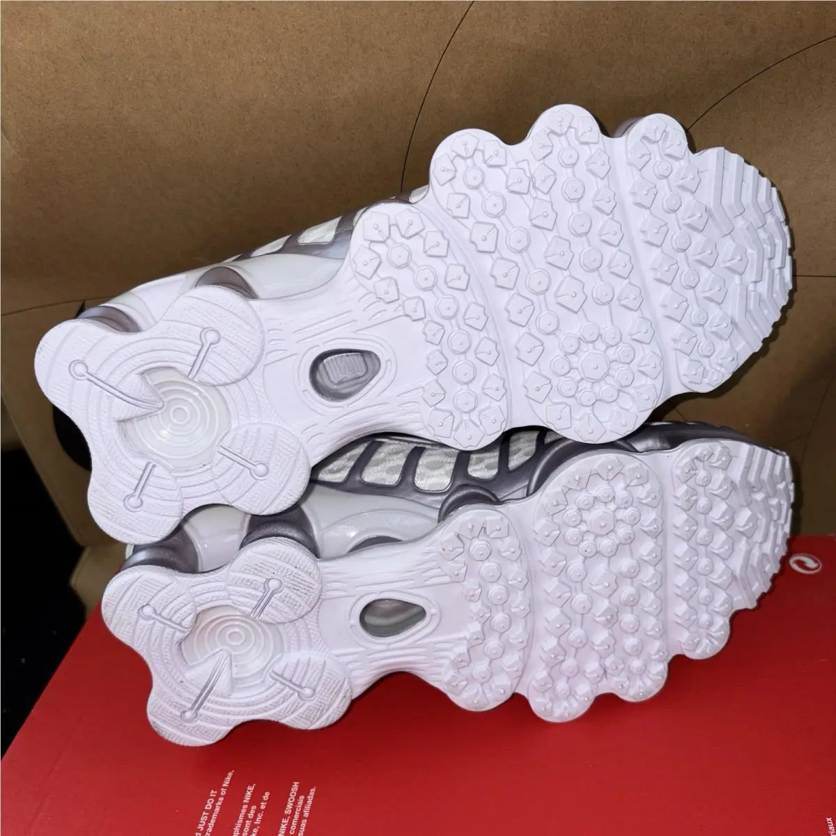 Nike shoes - Nike Shox TL - Shox - AR3566-104 - Summit White/Barely Grape/Sail 5