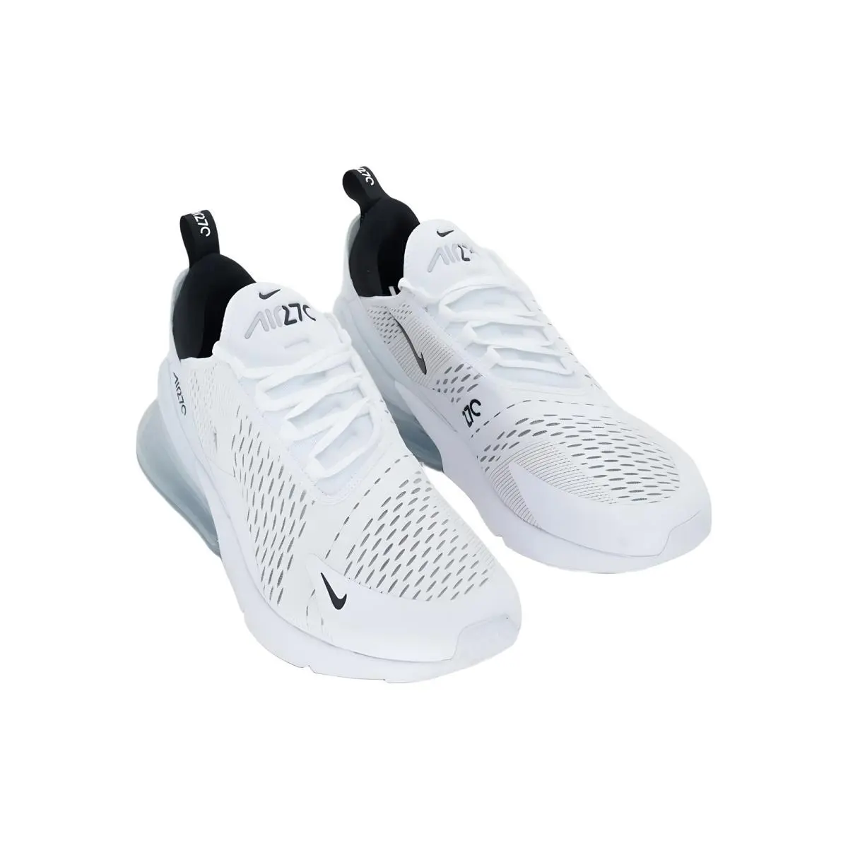 Nike Men`s Air Max 270 Casual Sneaker White/black US 12M EU 46