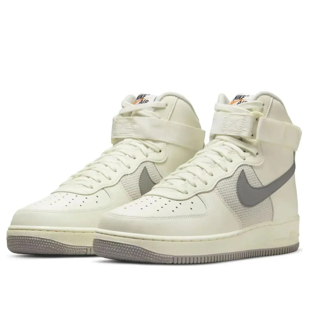 Nike shoes - NIKE AIR FORCE 1 HI `07 LV8 - Vintage Cream/Grey -U100- DM0209-100 0