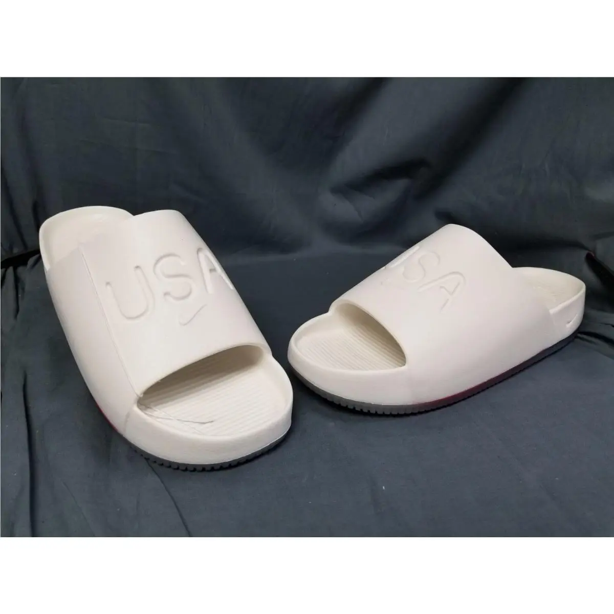 Nike Calm Slide Olympics Usa FV5601 100 Men`s Size 10 W/tags NO Box