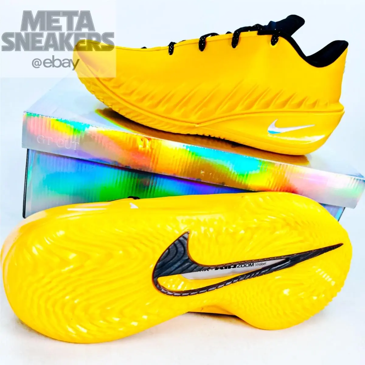 Nike shoes - Nike GT Cut 4 - Cut - HV9922-700 - Gold 9