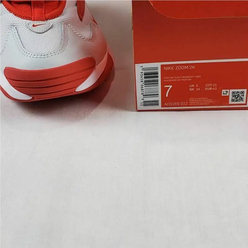 Nike shoes - Nike Zoom 2K - Zoom - Red, Secondary: White 7