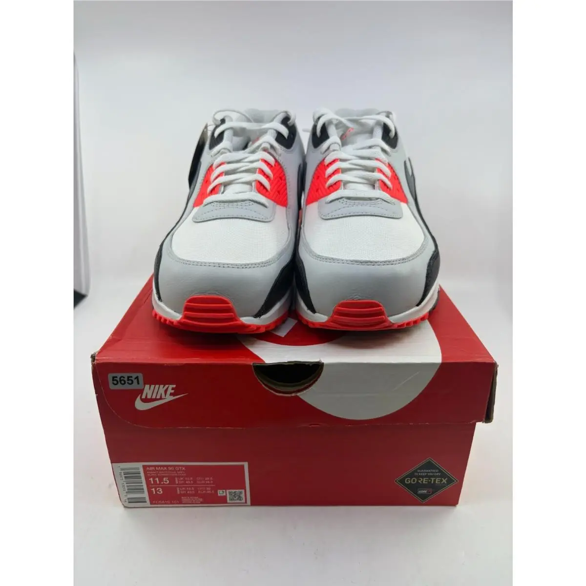 Nike shoes - Nike Air Max 90 - Air Max - FD5810-101 - Red 2