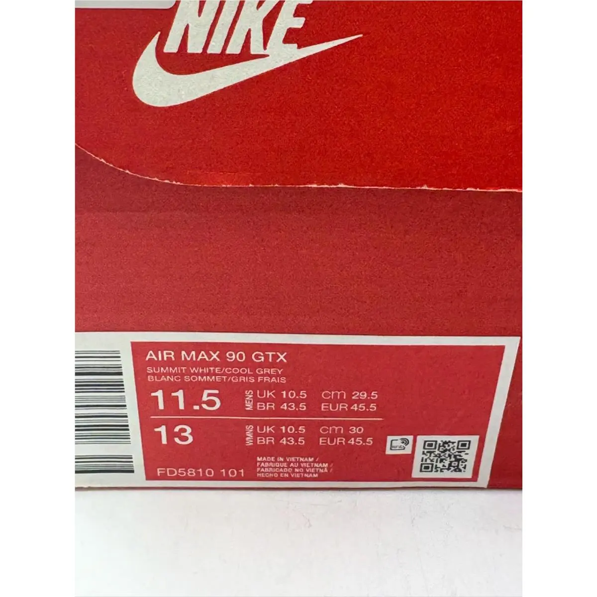 Nike shoes - Nike Air Max 90 - Air Max - FD5810-101 - Red 3