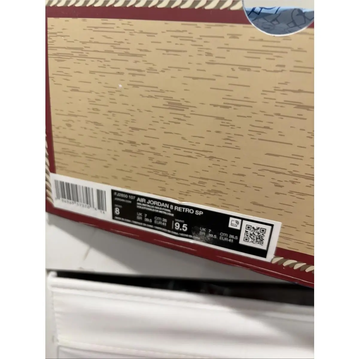 Nike shoes - Air Jordan 8 Retro - Air Retro - FJ2850-107 - White 0